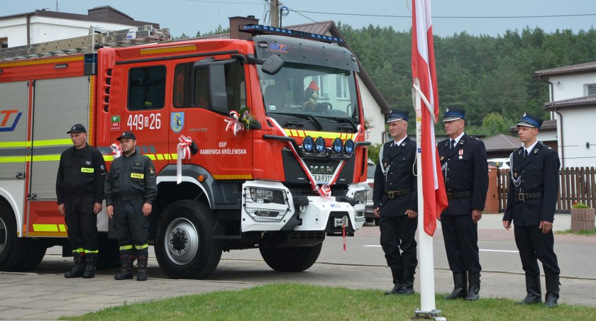 Marzenia się spełniają. OSP Kamienica Królewska z nowym wozem!
