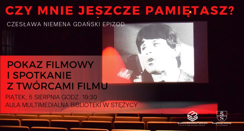 Stężyca. Projekcja filmu o Czesławie Niemenie i spotkanie z jego twórcami