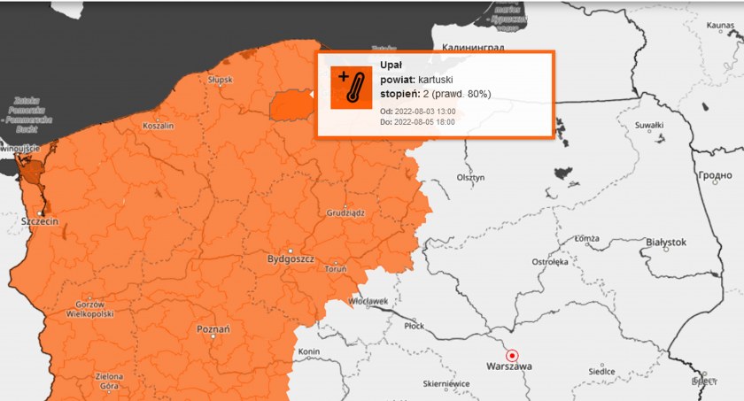 Nadchodzą upalne dni - wydano ostrzeżenia II stopnia