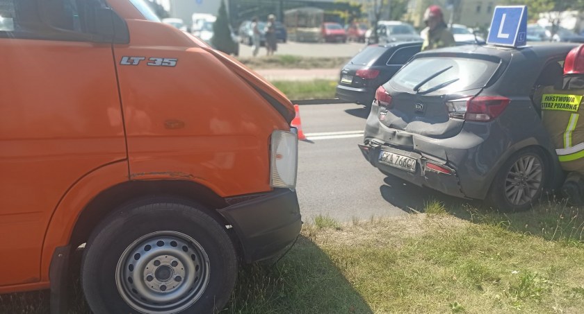 Kartuzy. Wypadek na Wzgórzu Wolności - jedna osoba ranna