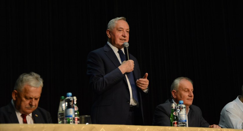 Minister rolnictwa Henryk Kowalczyk w Kartuzach
