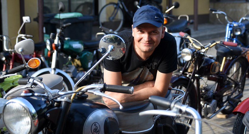 Andrzej Brzeski ratuje od zapomnienia motocykle z PRL-u