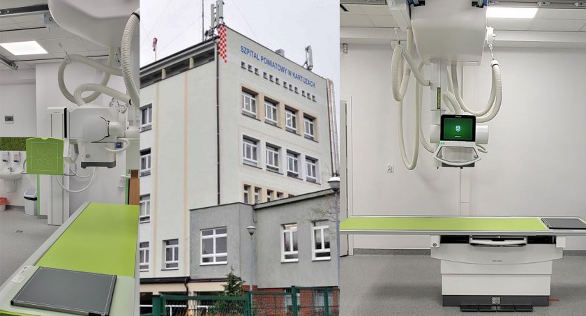 Szpital w Kartuzach zyskał nowoczesny aparat RTG