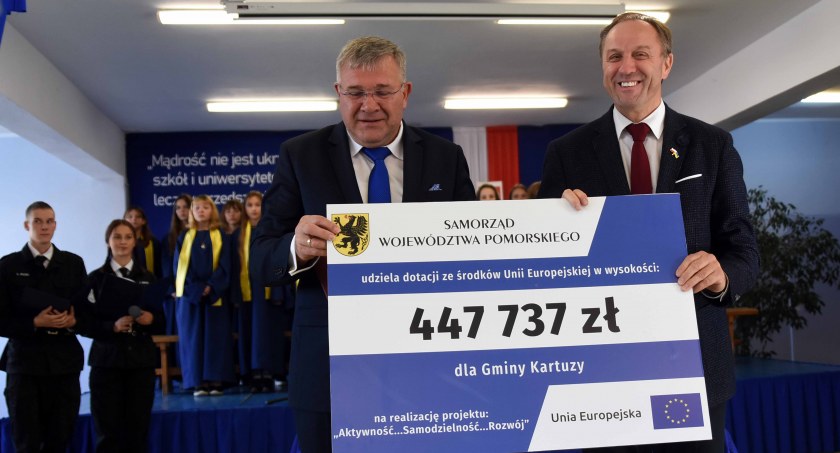 Kartuzy otrzymały 450.000 złotych dotacji na świetlicę dla dzieci i klub seniora