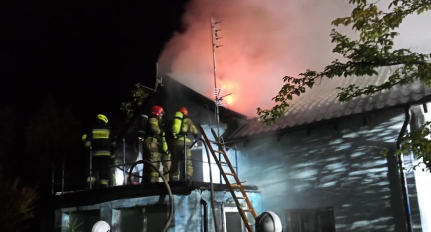 Czapielski Młyn. Tragiczny pożar - nie żyje kobieta 