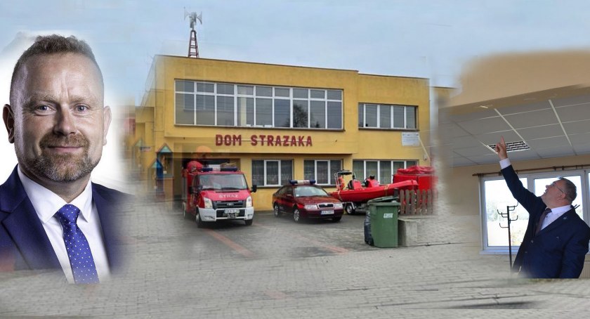 Afera ws. remizy w Dzierżążnie. Burmistrz pokazuje, że nie kłamie. Szef rady staje w obronie strażaków