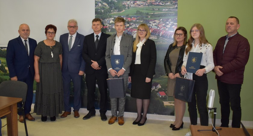 Maksymilian Lejk najlepszym absolwentem w gminie Sierakowice