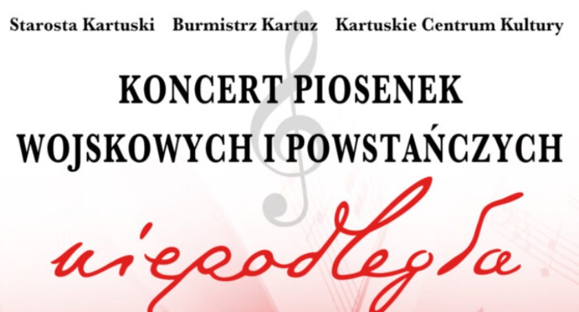 Kartuzy. Koncert Piosenek Wojskowych i Powstańczych