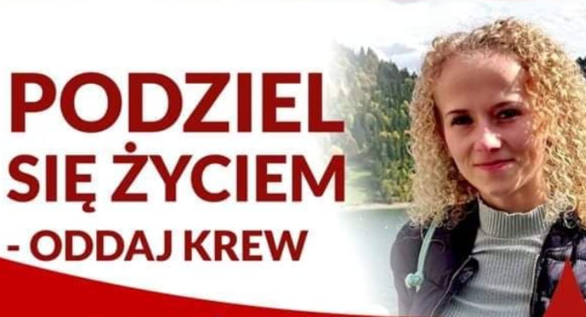 Kamienica Królewska. Zbiórka krwi dla Helenki Bigus-Wejer