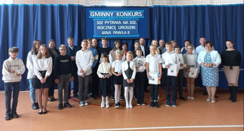 Mściszewice. Konkurs wiedzy o św. Janie Pawle II