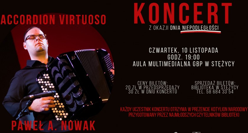 Stężyca. Koncert z okazji Dnia Niepodległości