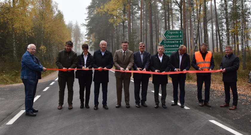 Kolejny odcinek drogi Sulęczyno-Lipusz oddany do użytku