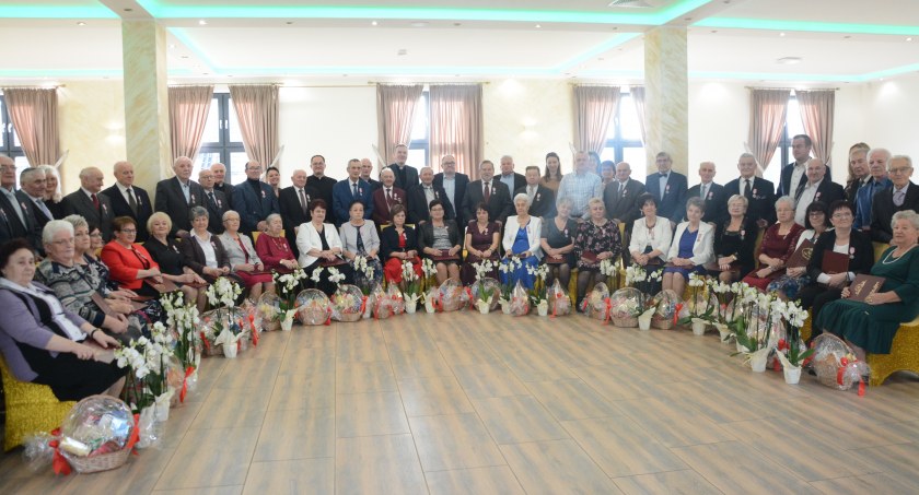 Złote, diamentowe i żelazne pary z gminy Stężyca uhonorowane