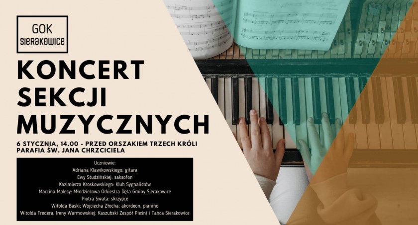 Koncert kolęd w Sierakowicach
