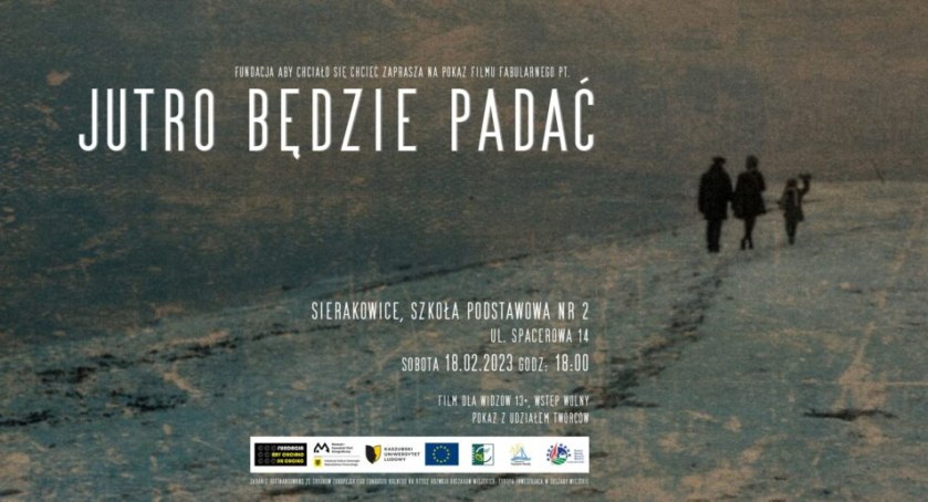 Sierakowice. Pokaz filmu 