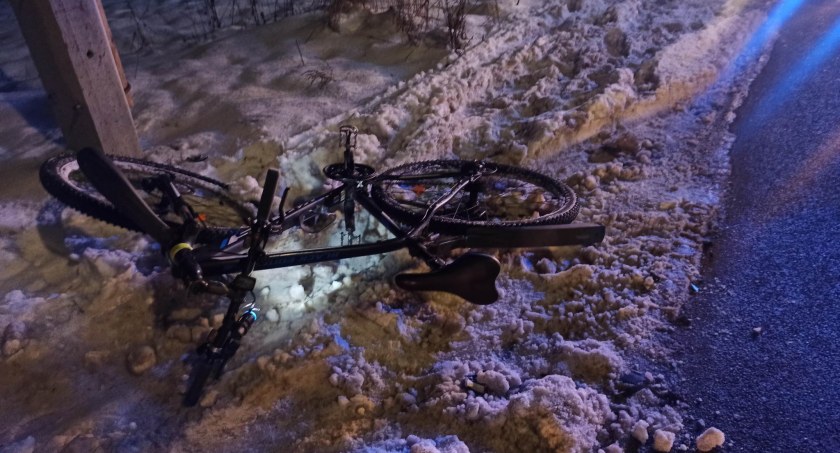 Dzierżażno. Potrącenie rowerzysty na ulicy Szpitalnej - sprawca pijany