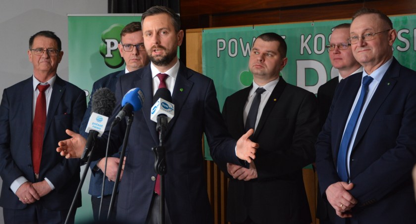 Lider PSL W. Kosiniak-Kamysz na Kaszubach o 