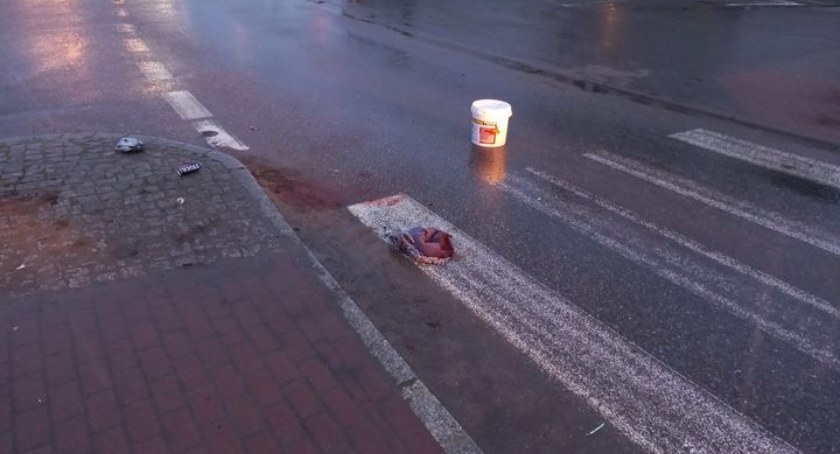 Potrącenie pieszej w Przodkowie. Sprawca oddalił się z miejsca zdarzenia