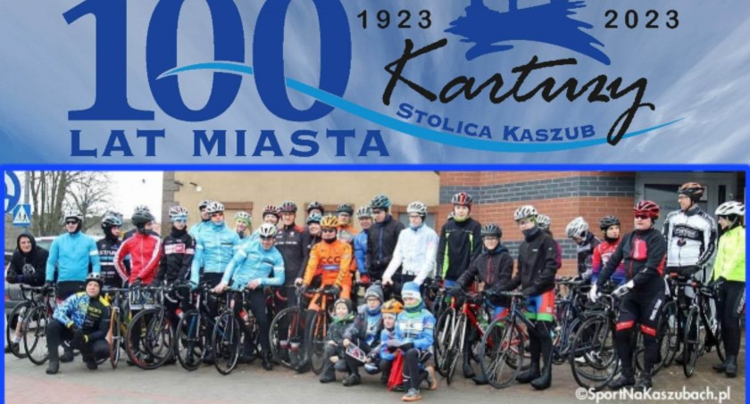 100 km na 100-lecie miasta Kartuz - wyjątkowa inicjatywa rowerzystów