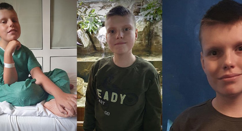Kuba ma tylko 13 lat, a jego życie od 10 lat to codzienny bój o zdrowie 