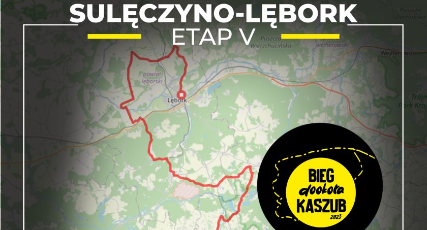 V etap Biegu Dookoła Kaszub. Sulęczyno - Lębork