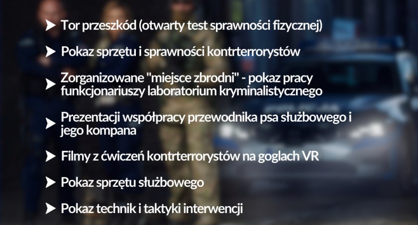 Chcesz wstąpić do policji? Weź udział w Doborowej Sobocie!