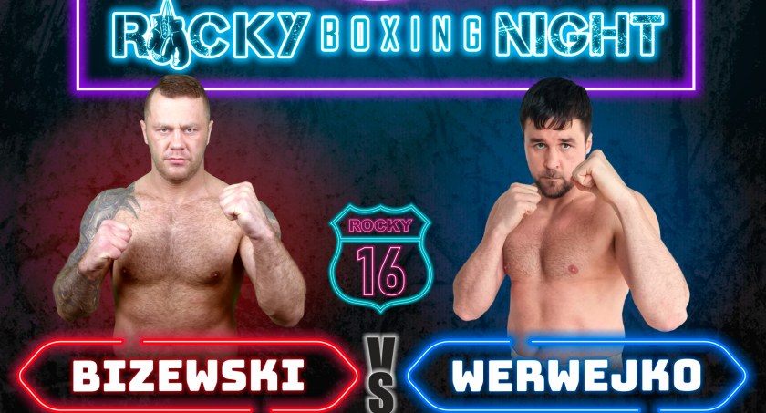 Bizon zmierzy się w ringu z Werwejką podczas Kapeo Rocky Boxing Night w Żukowie