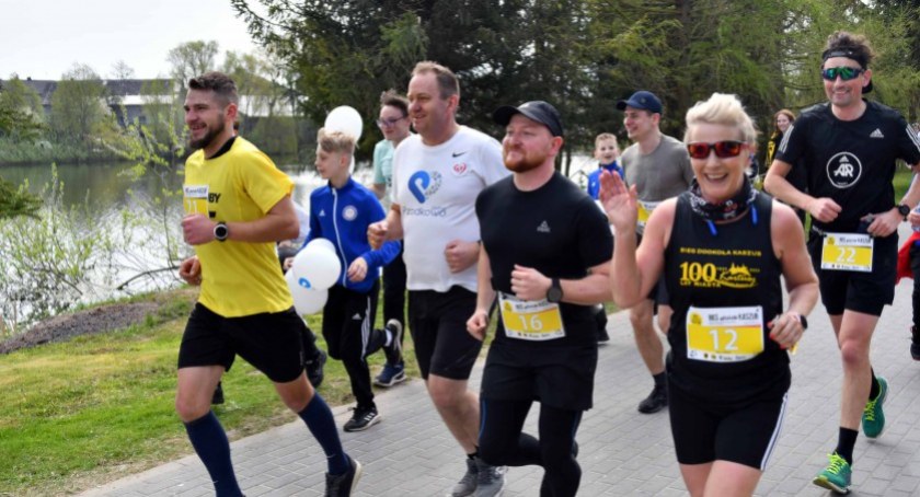 Kartuzy. Finał Biegu Dookoła Kaszub