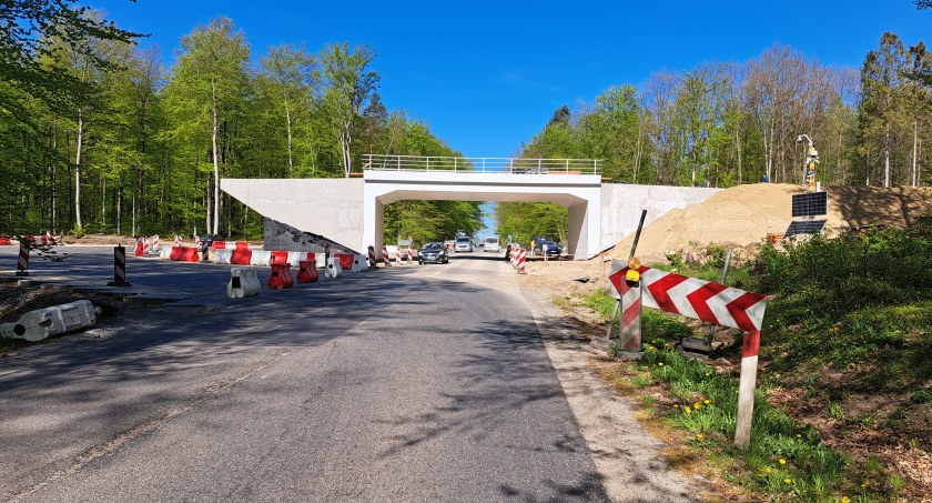 Uwaga! Zmiana organizacji ruchu na trasie Kartuzy - Dzierżążno