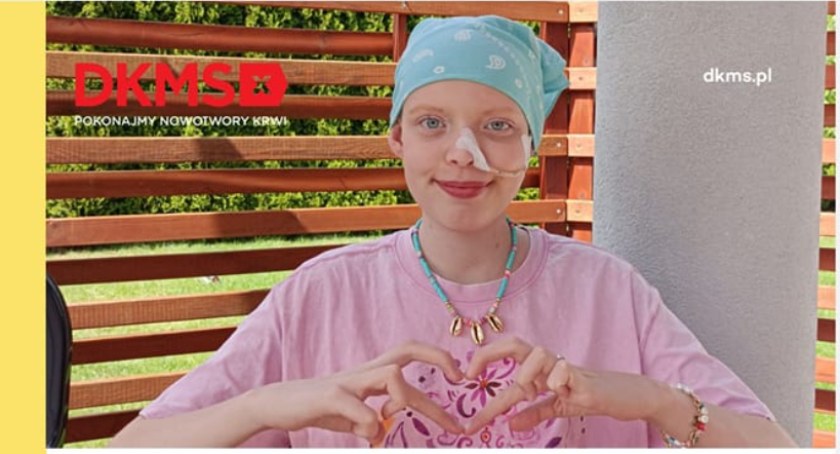 11-letnia Maja walczy z białaczką i szuka dawcy - dołącz do DKMS!