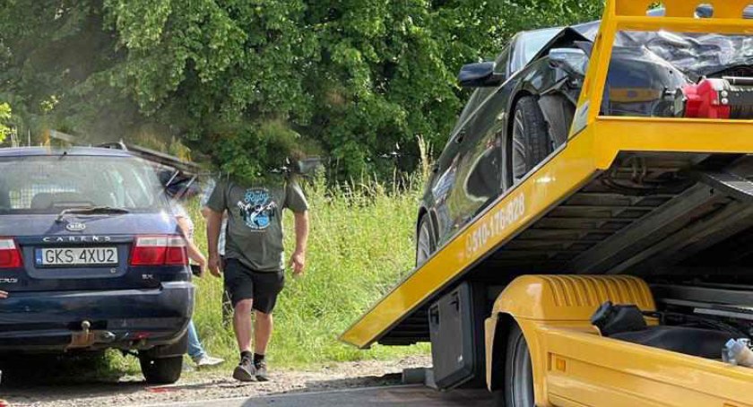Maks. Kolizja z udziałem trzech samochodów