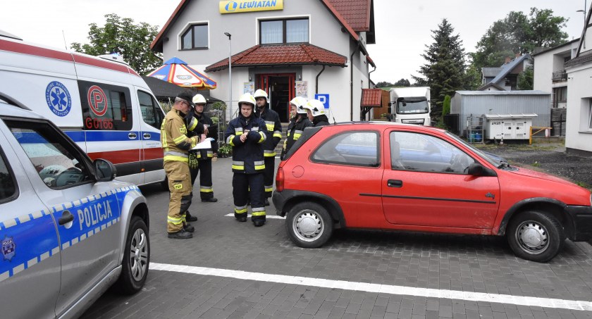 Miechucino. Zderzenie dwóch pojazdów - jedna osoba poszkodowana