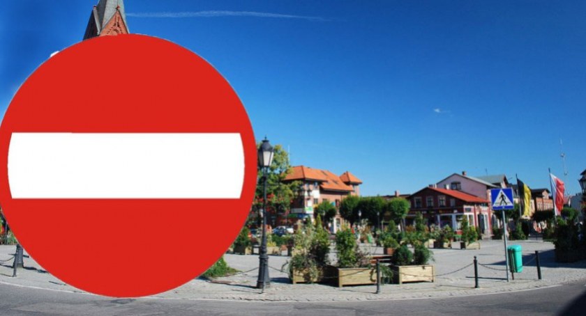 Uwaga! Zmiana organizacji ruchu na Rynku w Kartuzach!