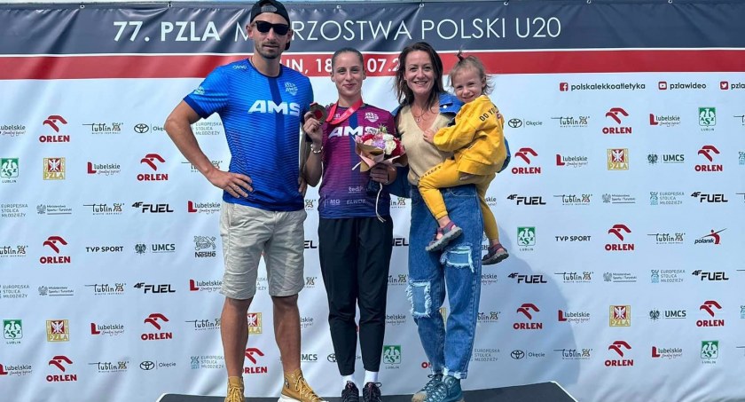 Julia Gruchała Mistrzynią Polski na dystansie 1500 m!