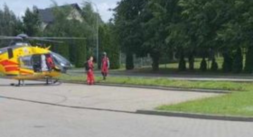 Sierakowice. 14-latek wywrócił się na hulajnodze - w akcji LPR