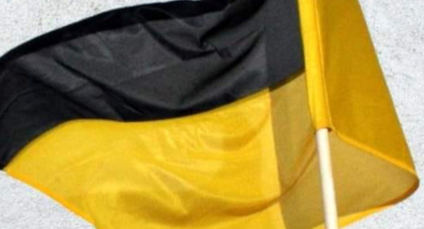 Kamienicki Młyn. Marsz z okazji Święta Kaszubskiej Flagi