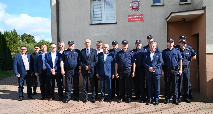 Posterunek Policji w Przodkowie przeszedł metamorfozę