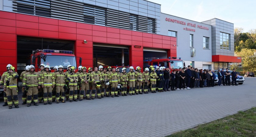Oddali hołd strażakom, którzy zginęli podczas dojazdu do akcji