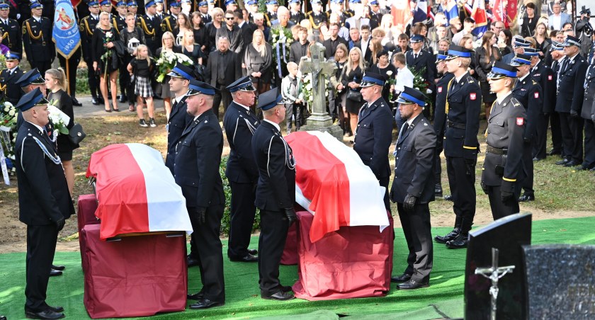 Ostatnie pożegnanie druhny Karoliny Dargacz i druha Łukasza Dargacza