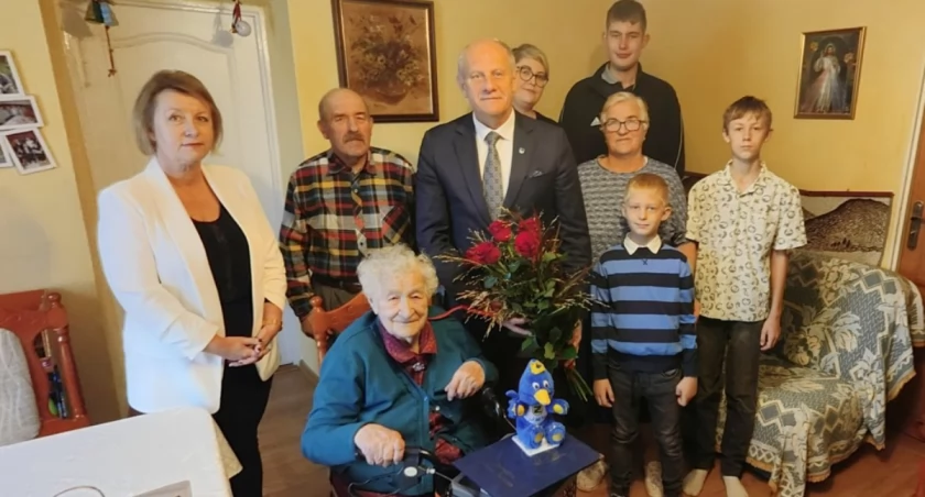 Setne urodziny Stefanii Szymańskiej z Przyjaźni