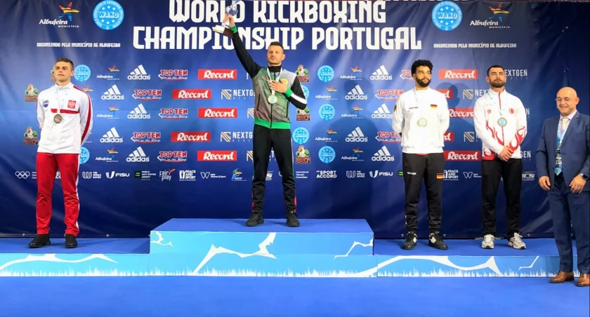 Armin Wilczewski wicemistrzem Świata w Kickboxingu