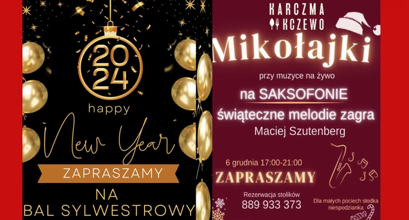 Zaplanuj Boże Narodzenie i Sylwestra z Karczmą Kczewo. Sprawdź ofertę!