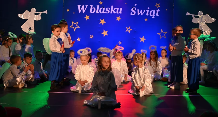 Świąteczna magia opanowała kartuską Jedynkę
