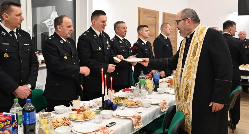Prokowo. Powiatowo-gminna wigilia strażaków-ochotników