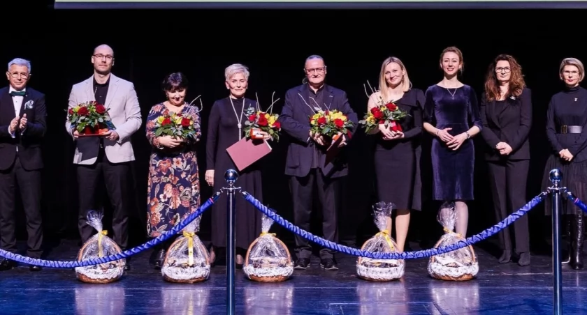 Barbara Hufnagel i Mariusz Florczyk ze Srebrnymi Drzewkami