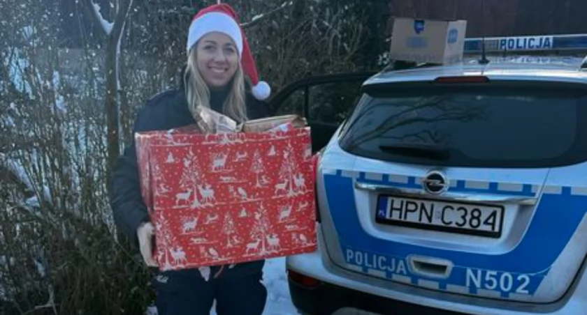 Kartuscy policjanci zorganizowali zbiórkę dla rodzin w potrzebie