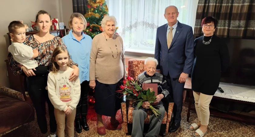 Pan Alojzy z Lnisk w Boże Narodzenie obchodził swoje 101 urodziny!
