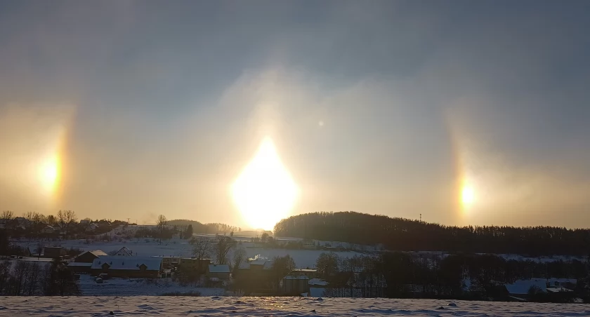 Halo słoneczne zaobserwowane na Kaszubach