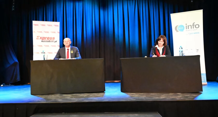 Trwa debata kandydatów na burmistrza gminy Żukowo - wkrótce relacja!