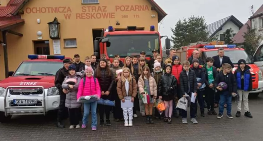 Młodzież z gminy Chmielno zmierzyła się z wiedzą pożarniczą